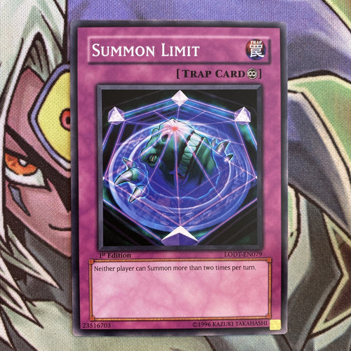 LODT-EN079 Summon Limit Common 1st Edition NM Yugioh Card