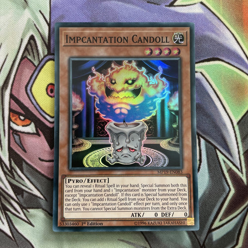 MP19-EN083 Impcantation Candoll Super Rare 1st Edition NM Yugioh Card