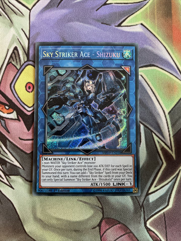 MP19-EN258 Sky Striker Ace - Shizuku Secret Rare 1st Edition NM Yugioh Card
