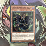 MP21-EN250 Chaos Summoning Beast Super Rare 1st Edition NM Yugioh Card
