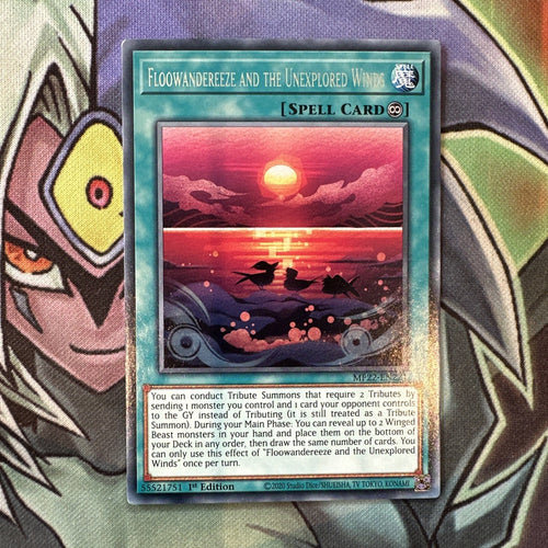 MP22-EN221 Floowandreeze And The Unexplored Winds Rare 1st Edition NM Yugioh