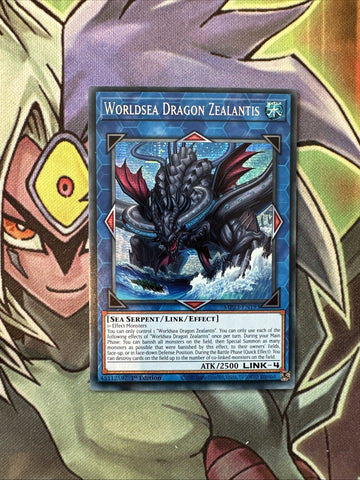 MP23-EN193 Worldsea Dragon Zealantis Secret Rare 1st Edition NM Yugioh Card