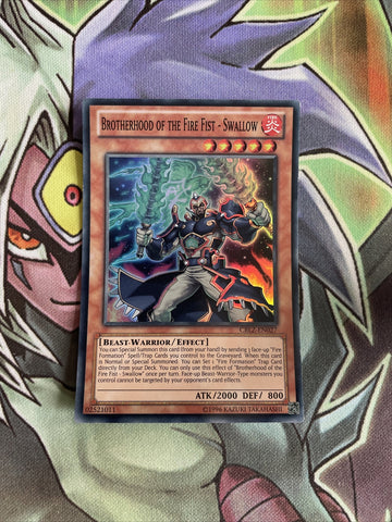 CBLZ-EN027 Brotherhood Of The Fire Fist - Dragon Super 1st Ed NM Yugioh Card