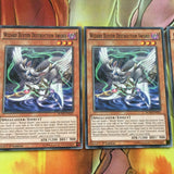 BOSH-EN021 3x Wizard buster destruction sword common (EX) Playset Yugioh