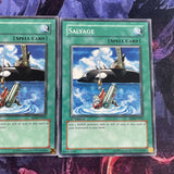 SD4-EN023 x3 Salvage - Common - 1st Edition VG Yugioh Card