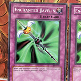 PSV-015 YuGiOh: x3 Enchanted Javelin- Common - unl edition - very good
