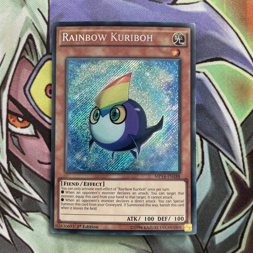 MP14-EN188 Rainbow Kuriboh Secret Rare 1st Edition NM Yugioh Card