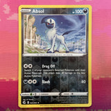 Pokemon Card Absol Fusion Strike Reverse Holo Rare 164/264 Near Mint