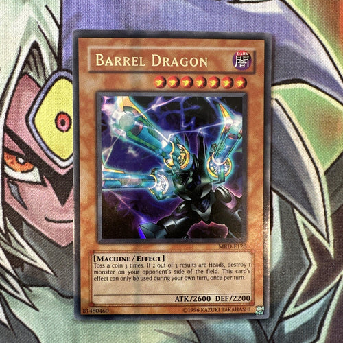 MRD-E126 Barrel Dragon Ultra Rare Unlimited Edition NM Yugioh Card