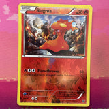 Pokemon Card Slugma XY Base Set Reverse Holo 20/146 Near Mint
