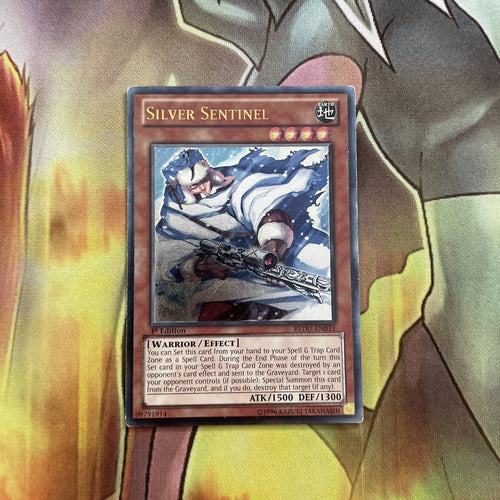 REDU-EN033 SILVER SENTINEL 1ST ULTIMATE RARE Light Play Yugioh