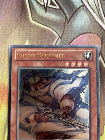 REDU-EN033 SILVER SENTINEL 1ST ULTIMATE RARE Light Play Yugioh (back)