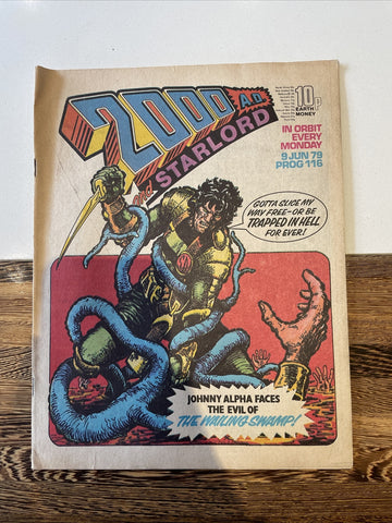 2000AD Comic Prog 116