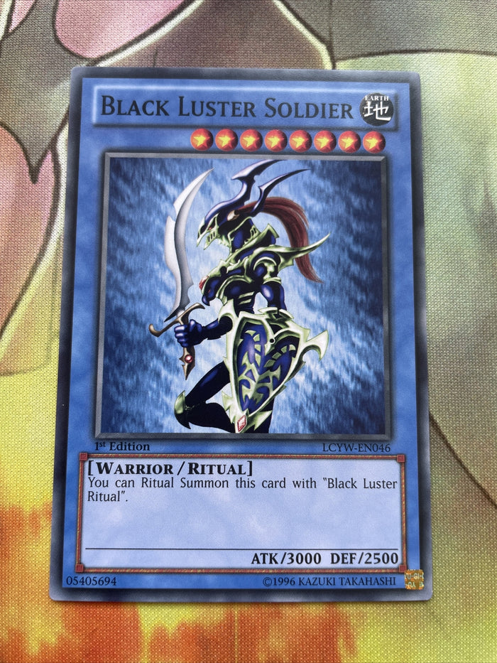 LCYW-EN046 Black Luster Soldier 1st Edition Yugioh