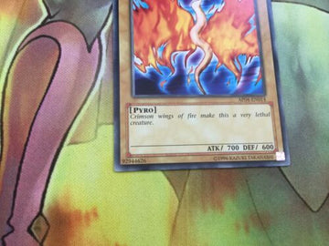 AP04-EN014 YUGIOH WINGS OF WICKED FLAME COMMON NEAR MINT SHORT PRINT NM (back)