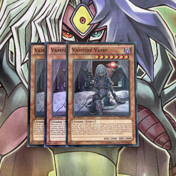 PRIO-EN085 x3 Vampire Vamp Super Rare Excellent Condition Yugioh