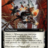 MTG Aligned Heart (Extended Art) Commander: Tarkir: Dragonstorm LP