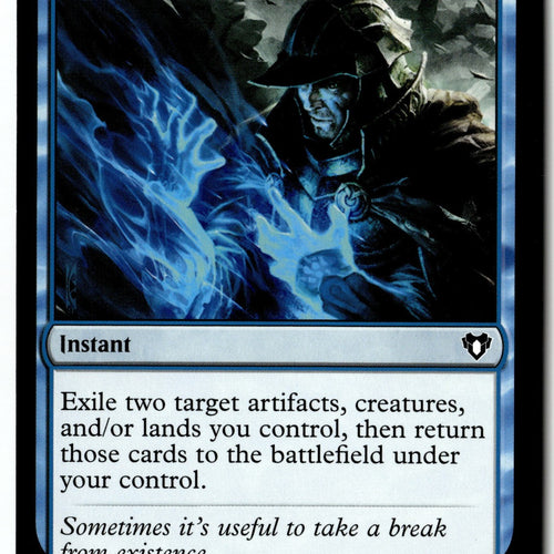 MTG Ghostly Flicker Commander Masters LP Magic The Gathering