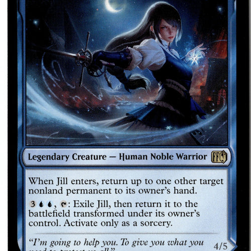 MTG Jill, Shiva's Dominant FINAL FANTASY LP Magic The Gathering