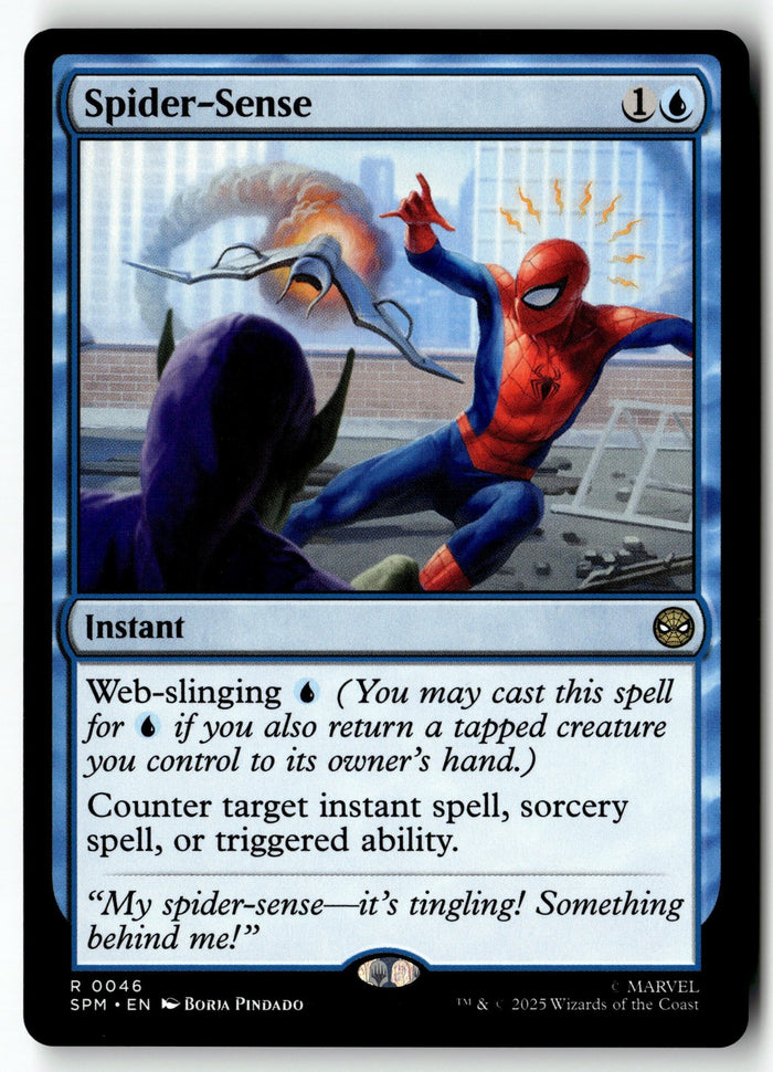 MTG Spider-Sense Marvel's Spider-Man LP Magic The Gathering