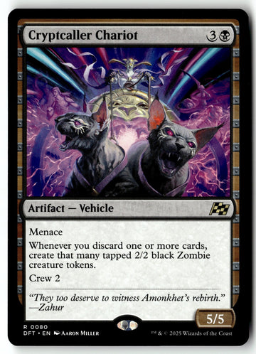 MTG Cryptcaller Chariot Aetherdrift LP Magic The Gathering