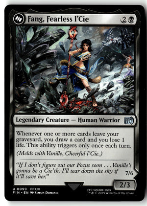 MTG Fang, Fearless l'Cie FINAL FANTASY LP Magic The Gathering