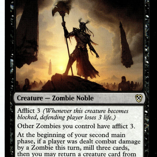 MTG Lost Monarch of Ifnir Commander: Aetherdrift LP Magic The Gathering