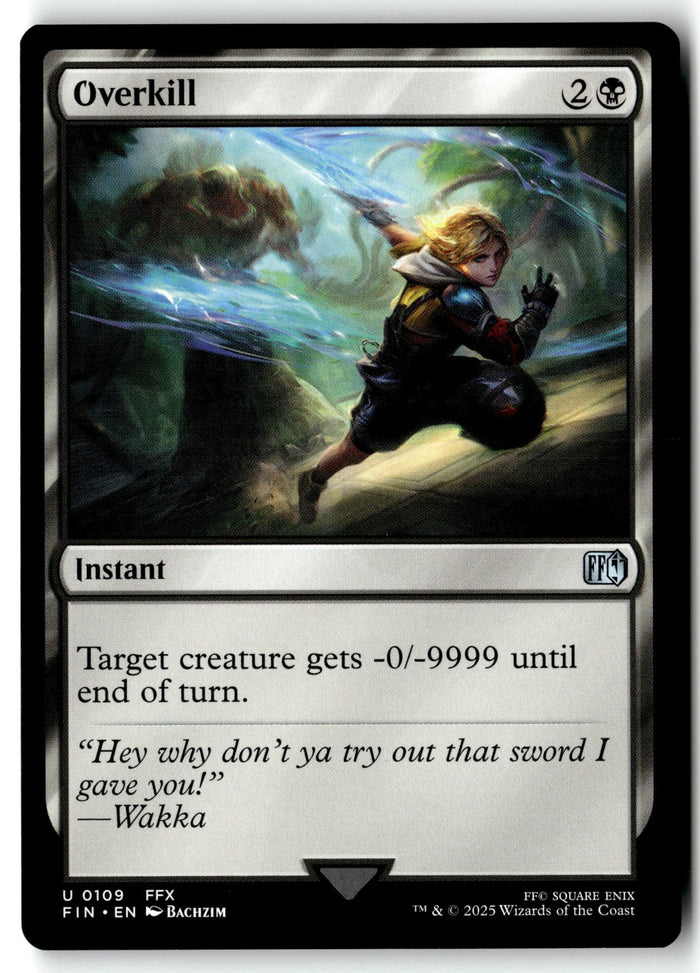 MTG Overkill FINAL FANTASY LP Magic The Gathering