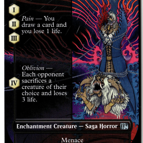 MTG Summon: Anima (Borderless) FINAL FANTASY LP Magic The Gathering
