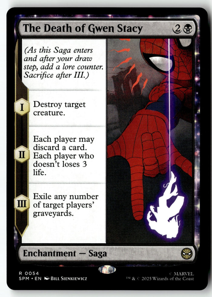 MTG The Death of Gwen Stacy Marvel's Spider-Man LP Magic The Gathering