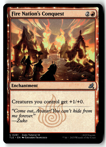 MTG Fire Nation's Conquest (0281) Avatar: The Last Airbender: Eternal-Legal LP
