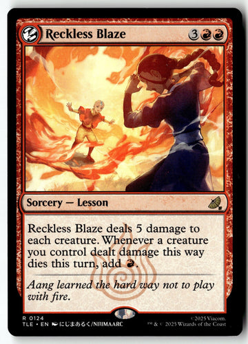 MTG Reckless Blaze Avatar: The Last Airbender: Eternal-Legal LP
