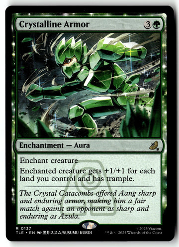MTG Crystalline Armor Avatar: The Last Airbender: Eternal-Legal LP