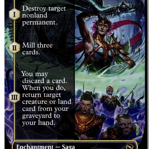 MTG Awaken the Honored Dead (Borderless) Tarkir: Dragonstorm LP