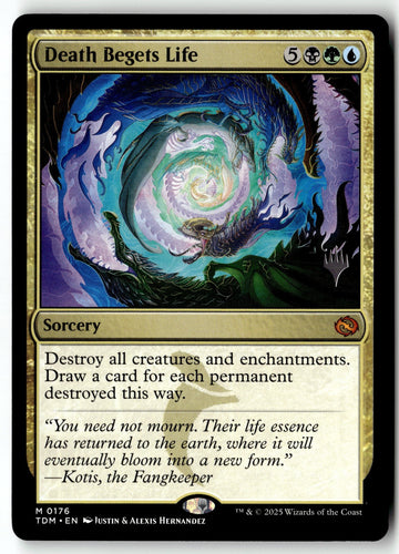 MTG Death Begets Life Tarkir: Dragonstorm LP Magic The Gathering