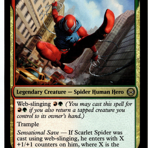 MTG Scarlet Spider, Ben Reilly Marvel's Spider-Man LP Magic The Gathering