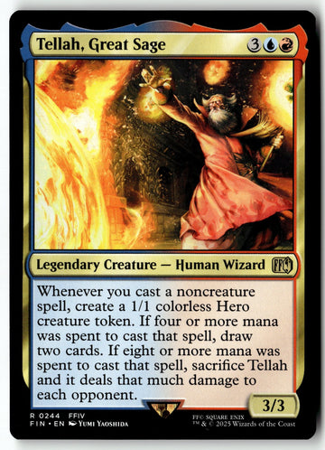 MTG Tellah, Great Sage FINAL FANTASY LP Magic The Gathering