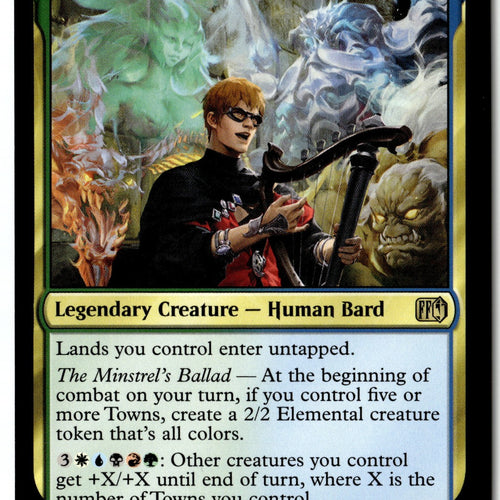 MTG The Wandering Minstrel FINAL FANTASY LP Magic The Gathering
