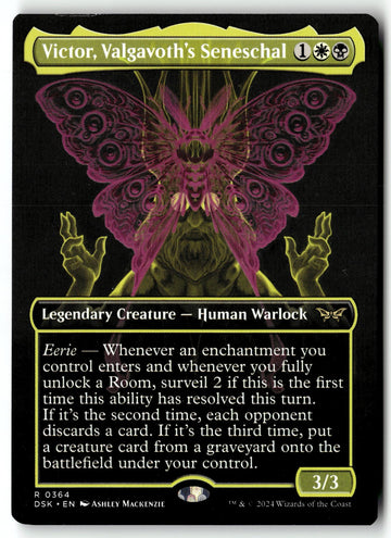 MTG Victor, Valgavoth's Seneschal (Showcase) Duskmourn: House of Horror LP