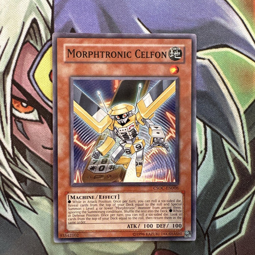 CSOC-EN006 Morphtronic Celfon Common Unlimited Edition NM Yugioh Card