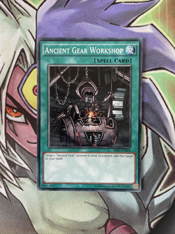 SR03-EN024 Ancient Gear Workshop Common 1st Edition Near Mint YuGiOh Card