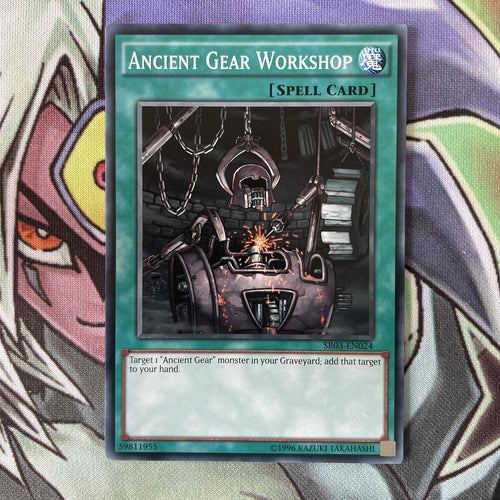 SR03-EN024 Ancient Gear Workshop Common 1st Edition Near Mint YuGiOh Card