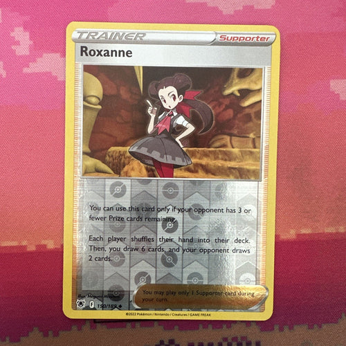 Pokemon Card Roxanne Astral Radiance Reverse Holo 150/189 Near Mint