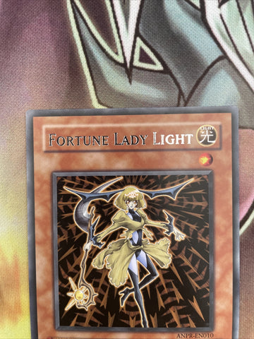 ANPR-EN010 Yugioh Card - Silver Rare - Fortune Lady Light MIXED EDS (back)