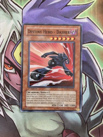DP05-EN010 Destiny Hero - Dasher Common 1st Edition NM Yugioh Card