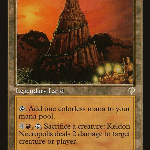 Keldon Necropolis - Invasion Excellent Magic MTG