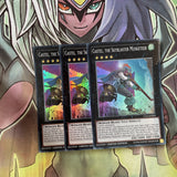 CT12-EN006 x3 Castel, the Skyblaster Musketeer Super  Excellent Condition Yugioh