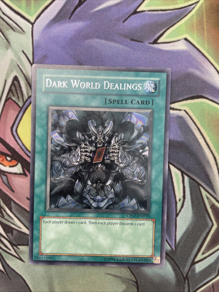 CP07-EN010 Dark World Dealings Rare Unlimited Edition NM Yugioh Card