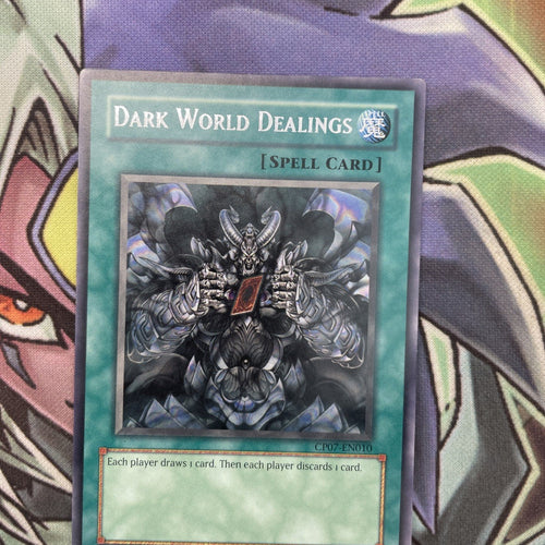 CP07-EN010 Dark World Dealings Rare Unlimited Edition NM Yugioh Card