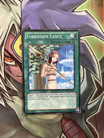 BP01-EN084 Forbidden Lance Starfoil Unlimited Edition NM Yugioh Card